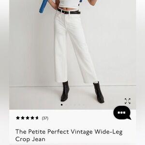 Madewell White Jeans